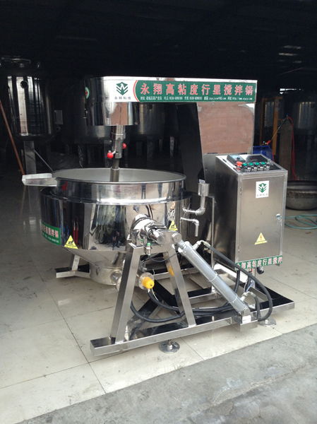 高粘度行星攪拌炒鍋技術(shù)開發(fā) 諸城永翔機(jī)械的創(chuàng)新與實踐